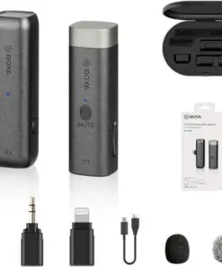 Boya By-WM3D Lapel Wireless Microphone