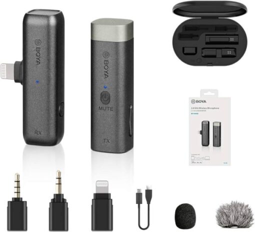 Boya By-WM3D Lapel Wireless Microphone