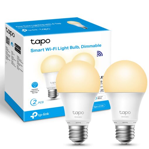 TP-Link L510E Tapo Dimmable Smart Light Bulb – Yellow - Image 3