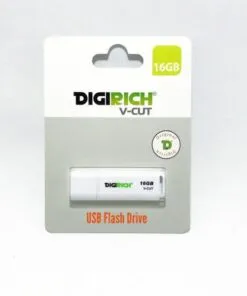 Digirich Sleek Flash Drive 16Gb White