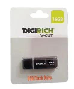 Digirich V-Cut Flash Drive 16Gb Black