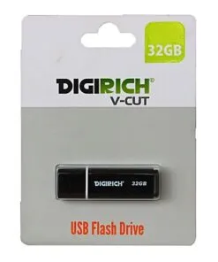Digirich V-Cut Flash Drive 32Gb Black