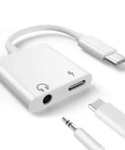 Onten Otn-253 2-in-1 Usb-C Audio Adapter with QC Charging