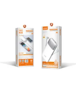 Ldnio PQ19 10000mah Power Bank with Side Cables
