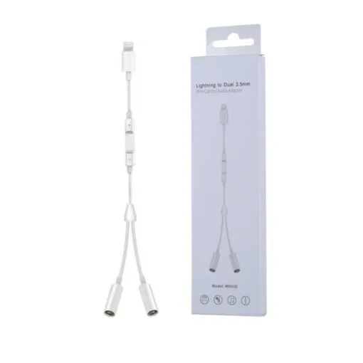 IPHONE TO DUAL AUX ADAPTER MH026