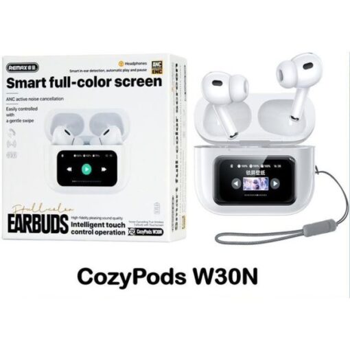 Remax CozyPods W30N Earbuds with Screen