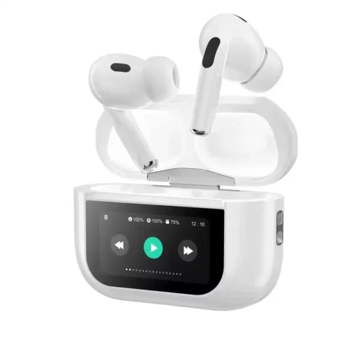 Remax CozyPods W30N Earbuds with Screen - Image 3