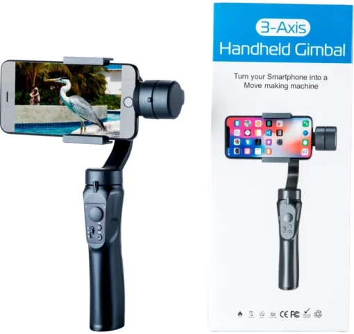 3-Axis Handheld Gimbal-Blue Pack - Image 2