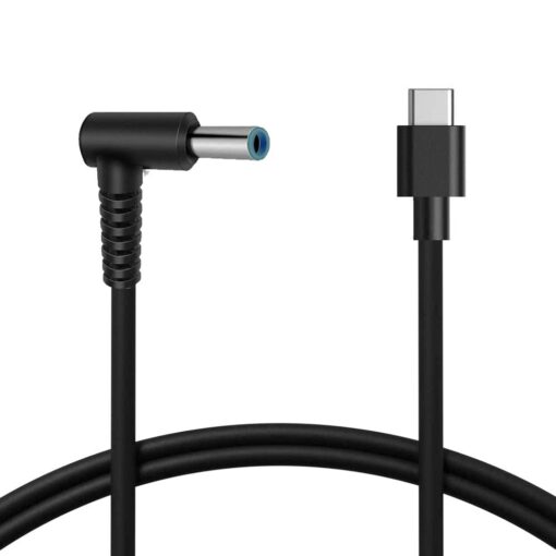 PD 65W Usb-C 18.5-20V Hp Laptop Cable Small Blue Pin - Image 2