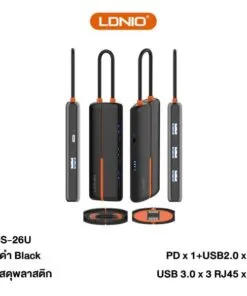 Ldnio Ds 26U 6-in-1 Usb-C Hub