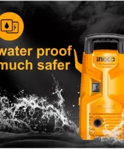 Ingco High Pressure Washer 1200W 90bar With Soap Bottle