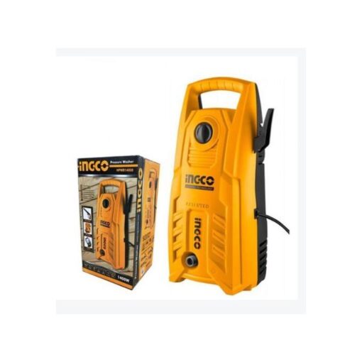 Ingco High Pressure Washer 1400W 130bar 1900psi, Auto Stop System