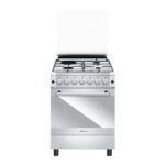 Maxi Gas Cooker 60*60 (3+1) INOX PLUS