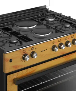 Maxi Wooden Style Gas Cooker 60*90 TR (4+2)