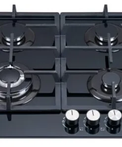 Polystar 4 Burner Gas Cooker Hob - Pv-gt60g4