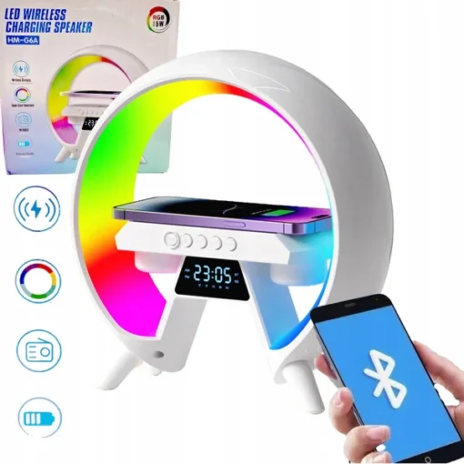 G6A Led Wireless Charging Speaker