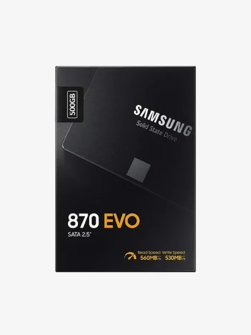 Samsung 870 EVO 500GB Internal SSD SATA 2.5”