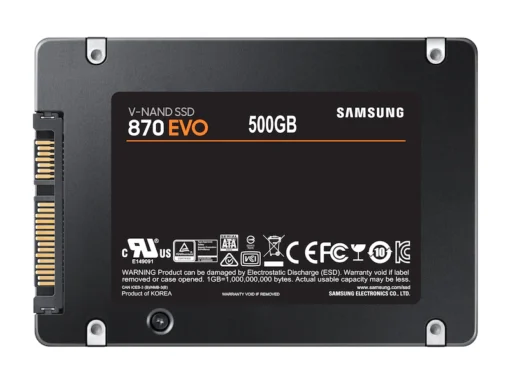 Samsung 870 EVO 500GB Internal SSD SATA 2.5” - Image 2