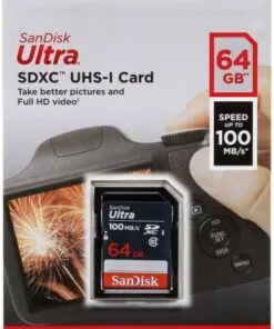 Sandisk Ultra Sdhc Card 64gb 100mb/s Class 10