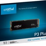 Crucial P3 Plus 1tb PCle 4.0 NVMe M.2 Internal SSD