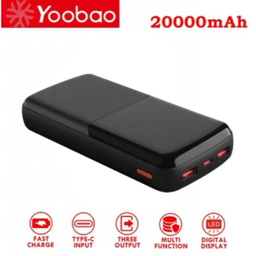 Yoobao Q21 Pd20w 20000mAh Power Bank