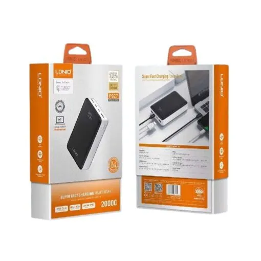 Ldnio PQ27 20000mah PD 65W Power Bank - Image 3
