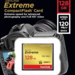 Sandisk Extreme Compact Flash Card 128Gb 120mb/s