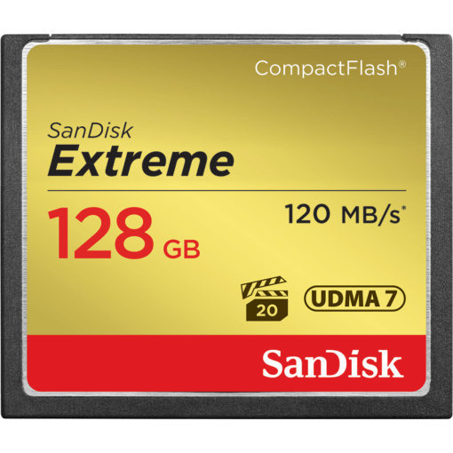 Sandisk Extreme Compact Flash Card 128Gb 120mb/s - Image 2