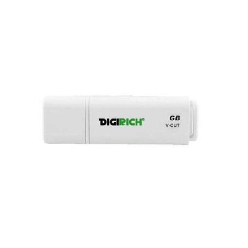 Digirich V-Cut Flash Drive 2Gb White - Image 3