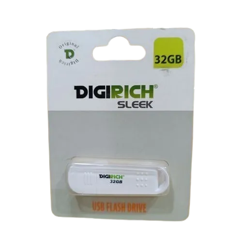 Digirich Sleek Flash Drive 32Gb White