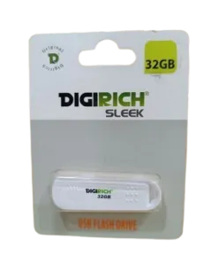 Digirich Sleek Flash Drive 32Gb White