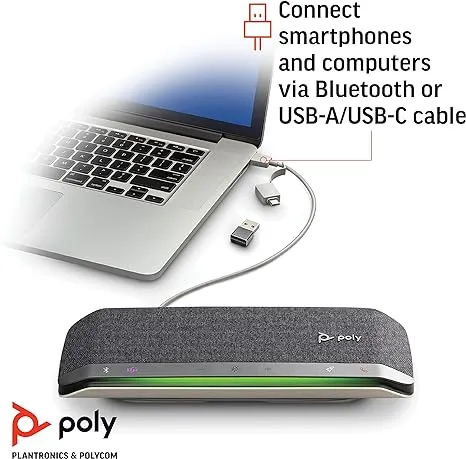 Poly Sync 40 + SY40/BT600 Wireless Usb-A Speakerphone - Image 3