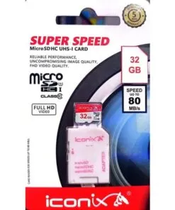 Iconix MicroSD Card 32gb 80mb/s