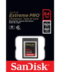 SanDisk 64GB Extreme Pro CFexpress Card Type B 1500mb/s