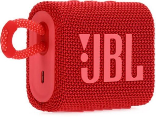 JBL Go 3 Portable Bluetooth Speaker Red