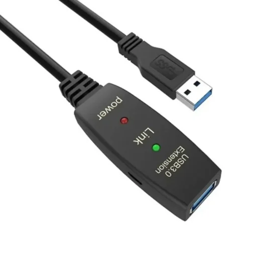 Active USB 3.0 USB Extension/Repeater 5m Cable - Image 2