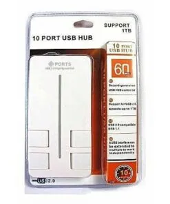 10 Ports Usb Hub Support 1Tb