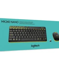 Logitech Mk240 Nano Mouse And Keyboard