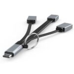 3 Ports Type C To USB Adapter Hc-07