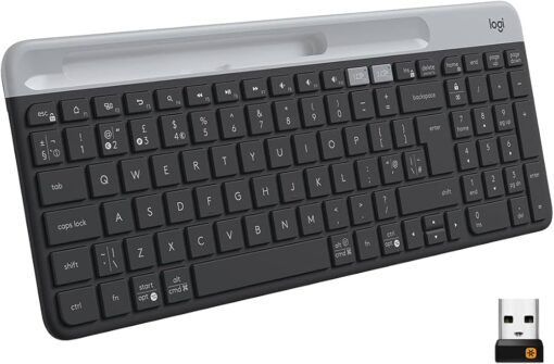 Logitech K580 Slim Multi-Device Wireless Keyboard - Image 2