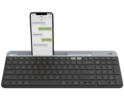 Logitech K580 Slim Multi-Device Wireless Keyboard - Image 3