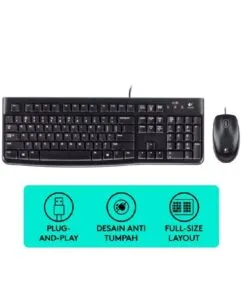 Logitech Mk120 Wired Keyboard & Mouse