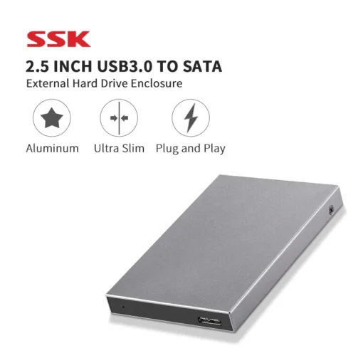 Ssk She095 2.5 Ssd /Hdd Sata Enclosure - Image 3