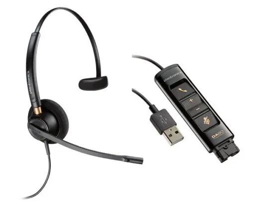 Plantronics HW510 EncorePro Over Head Monaural Headset