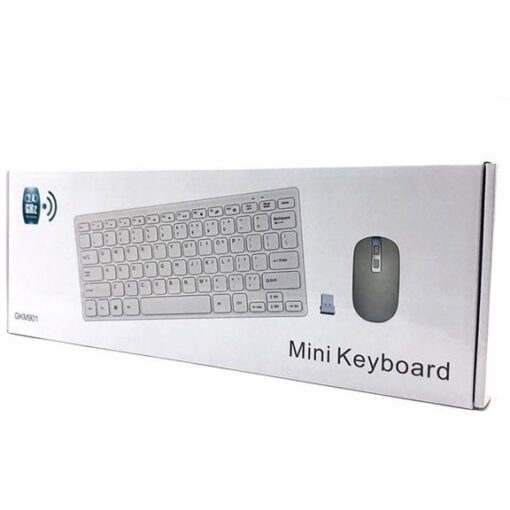 Gkm901 Mini Wireless Keyboard + Mouse - Image 2