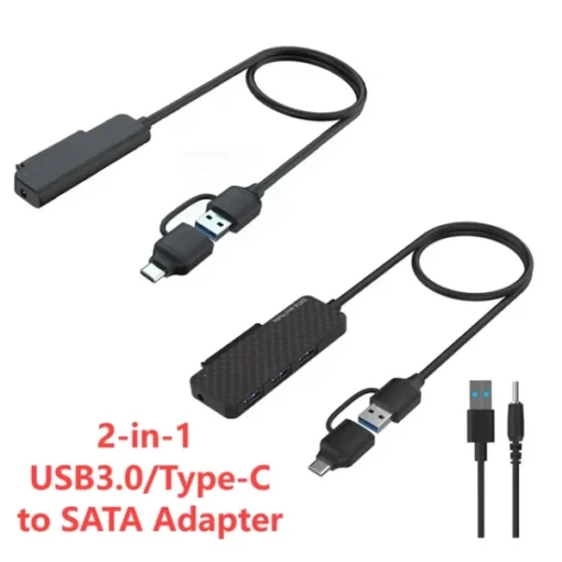 Onten UCA312 5 in 2 Usb-C & Usb to Sata Adapter