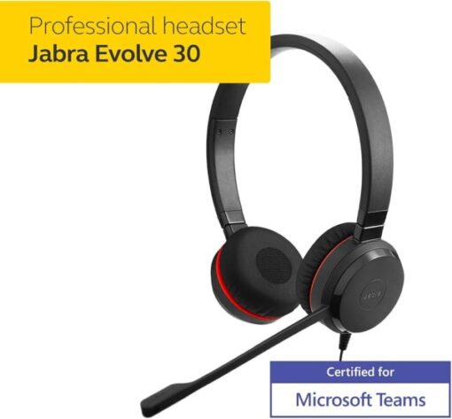 Jabra Evolve 30 II Wired Headset- HSC060