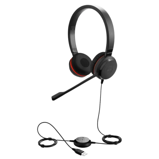 Jabra Evolve 30 II Wired Headset- HSC060 - Image 3