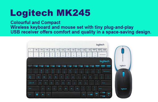 Logitech MK245 Nano Wireless Keyboard And Mouse Combo - Image 2