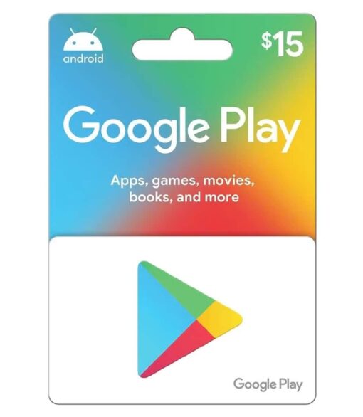 Google Play Gift Card – [E-mail Delivery]